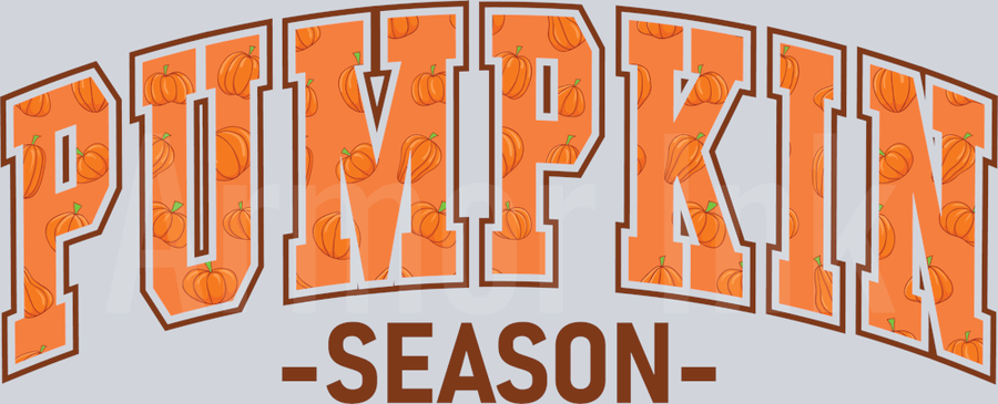 Pumpkin Season DTF transfer