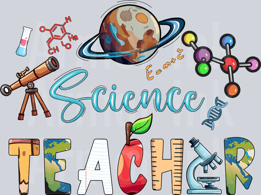 Science Teacher DTF transfer