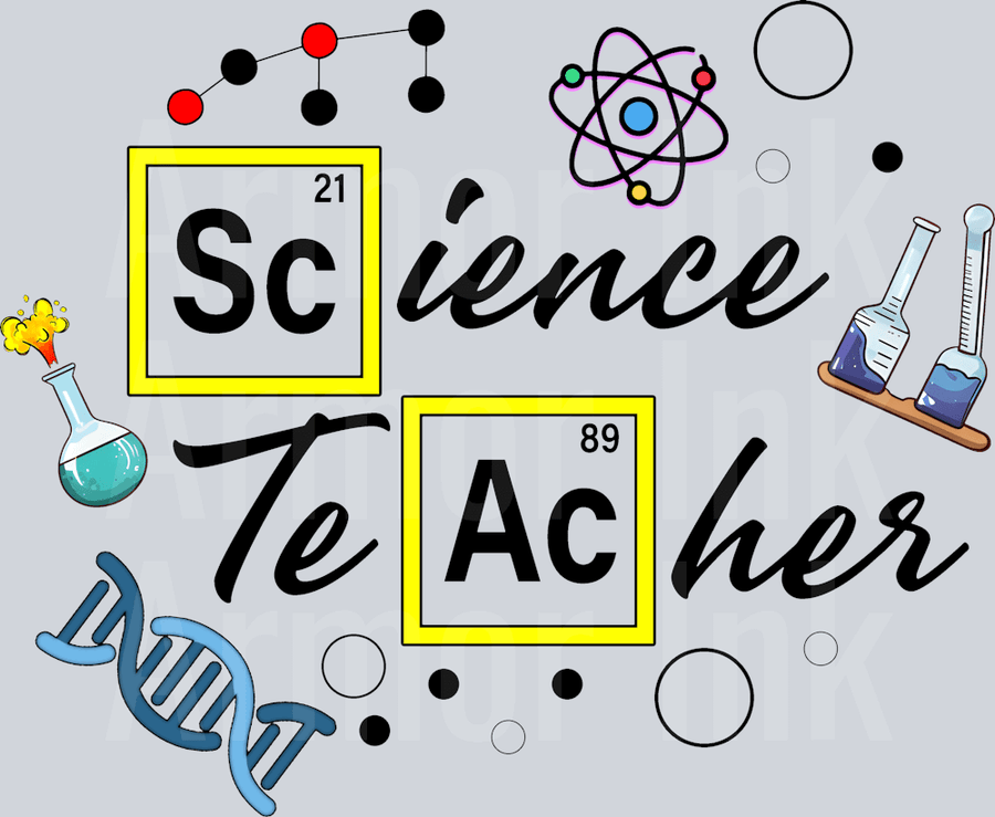 Science Teacher DTF transfer
