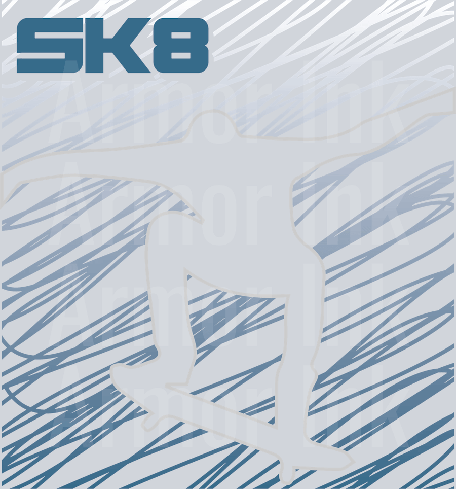 Sk8 DTF transfer