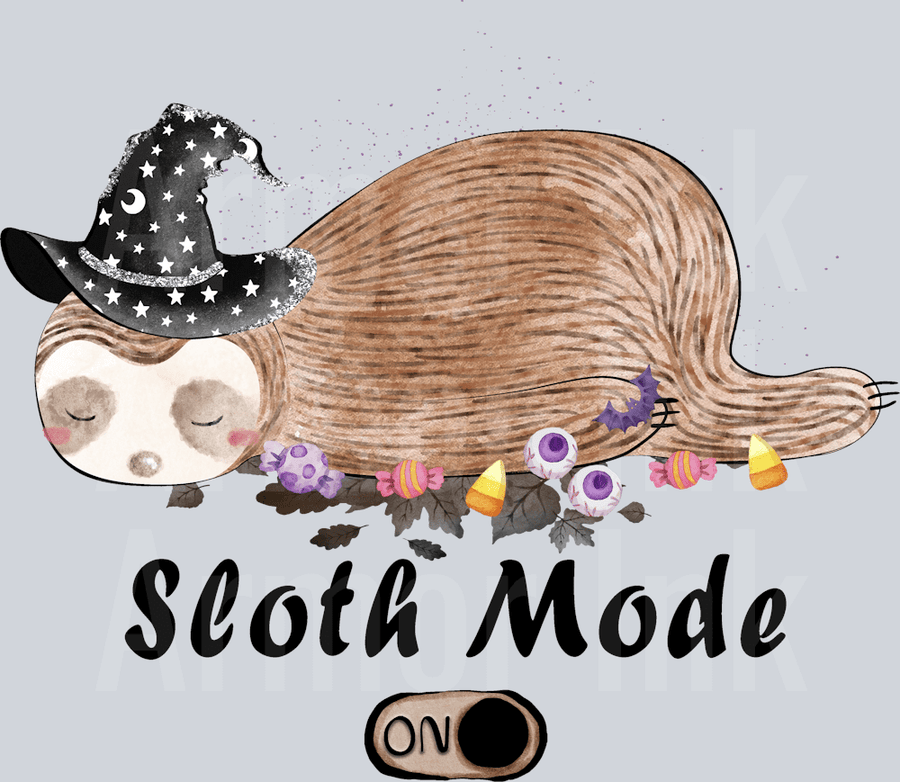 Sloth Mode DTF transfer