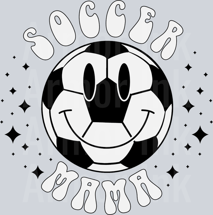 Soccer Mama DTF transfer