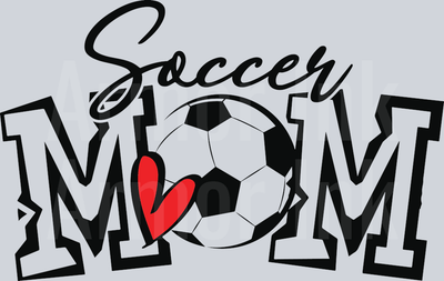 Soccer MOM DTF transfer