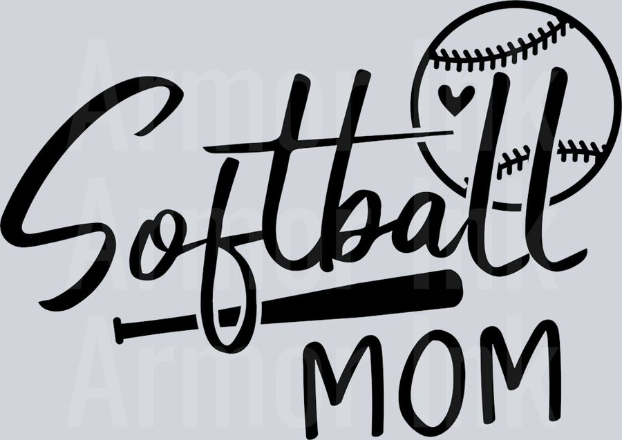 Softball Mom DTF transfer