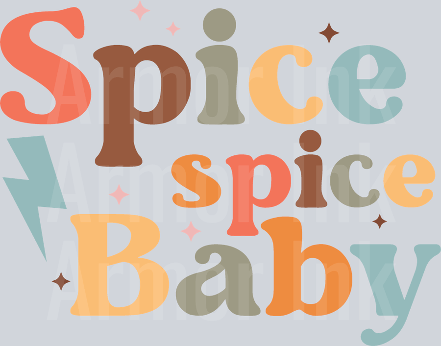 Spice Spice Baby DTF transfer