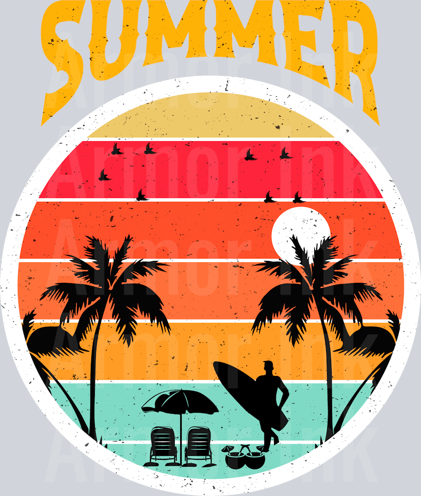 Summer DTF transfer