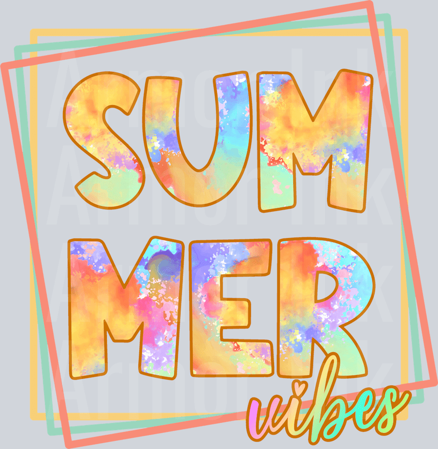 Summer Vibes DTF transfer