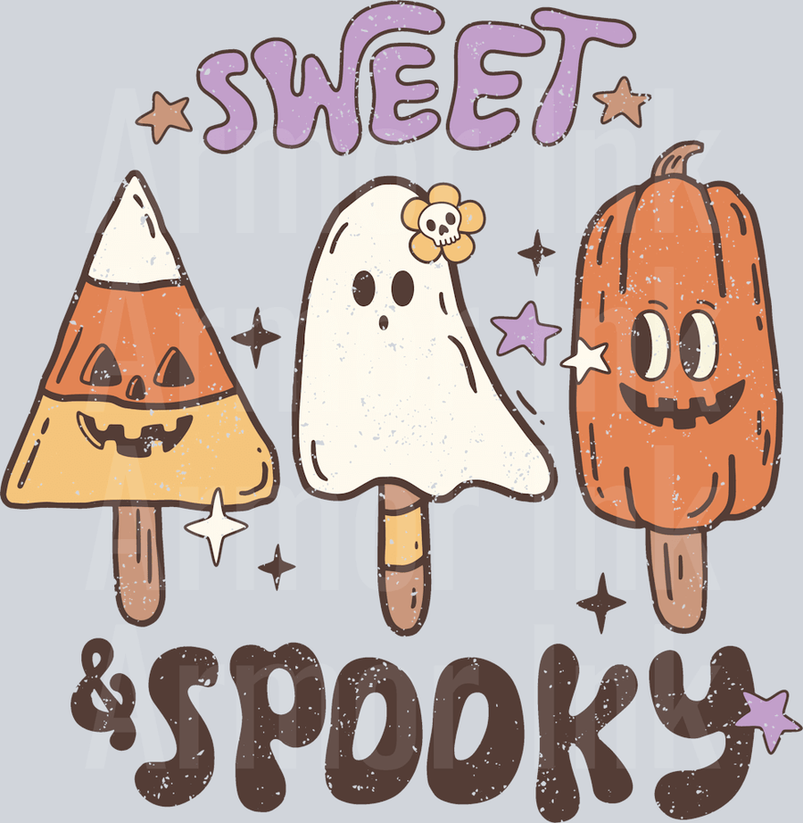 Sweet And Spooky DTF transfer