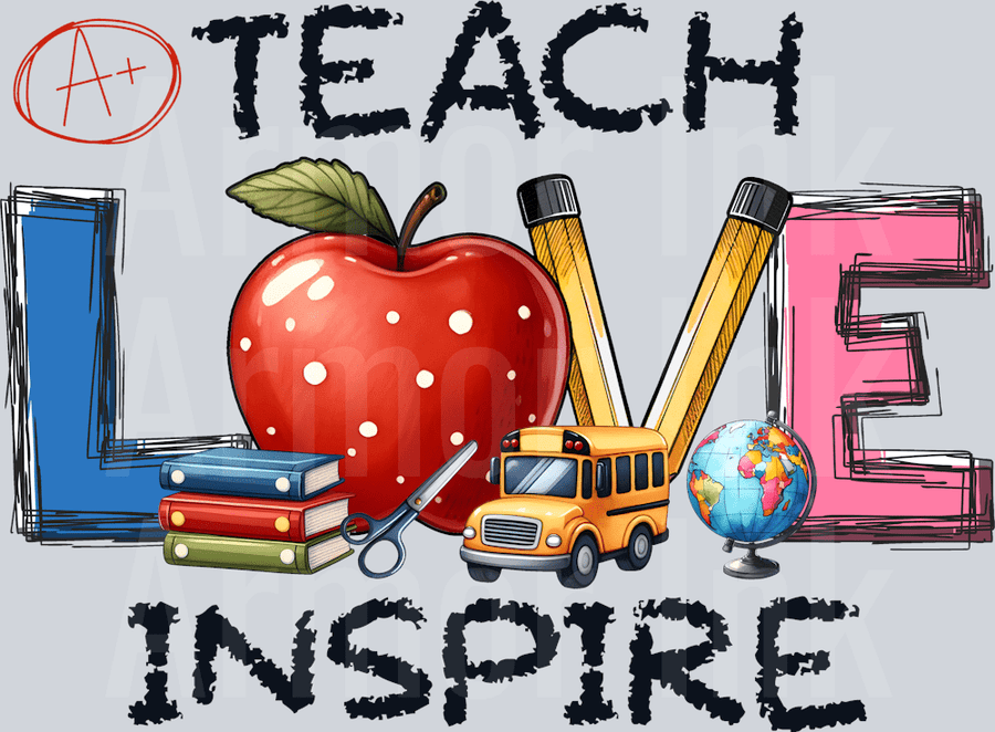 Teach Inspire DTF transfer