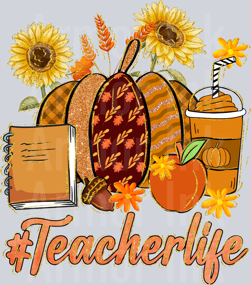 Teacher Life DTF transfer