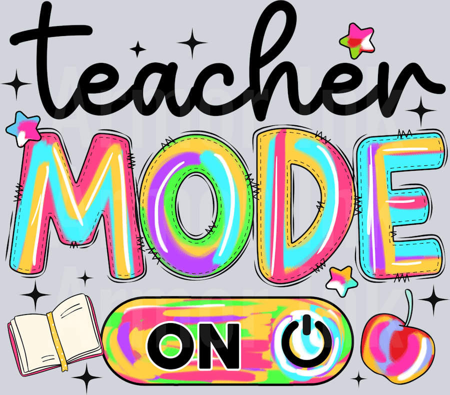 Teacher Mode on DTF transfer