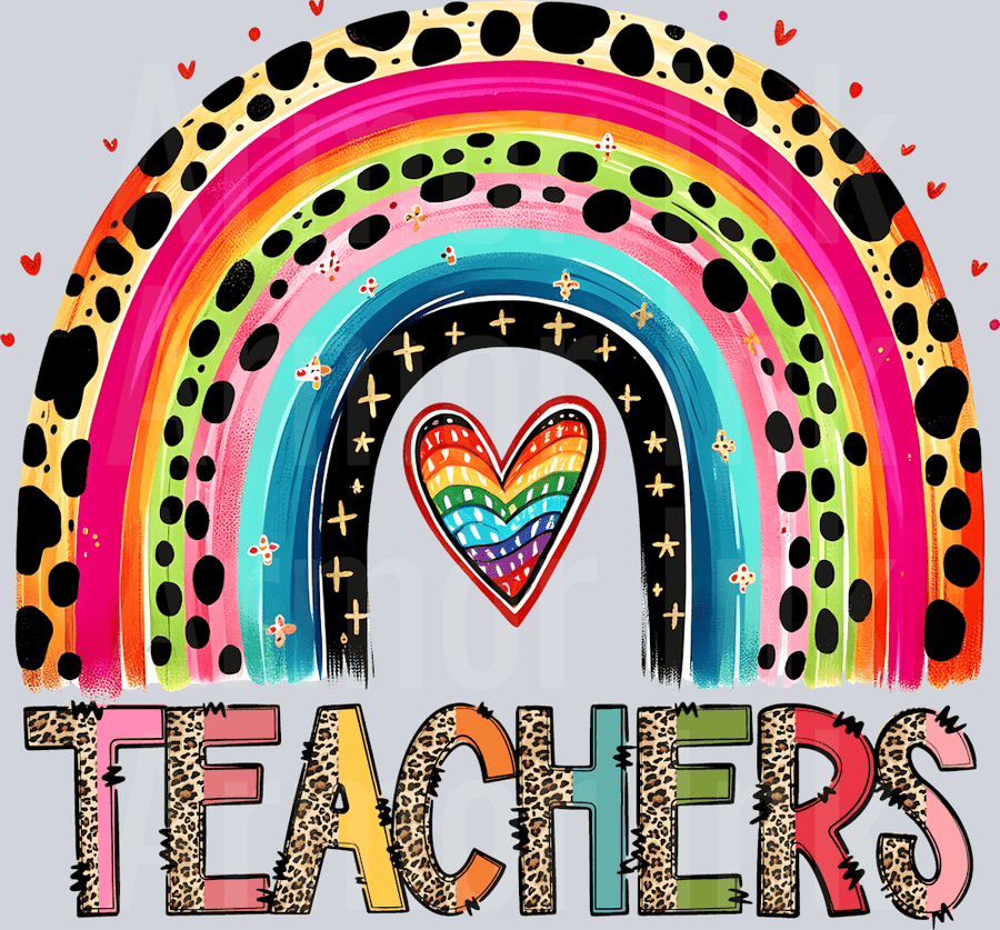 Teachers DTF transfer