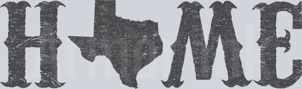 Texas Home DTF transfer