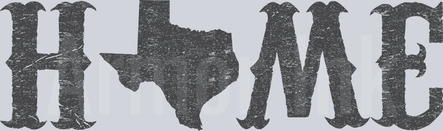 Texas Home DTF transfer