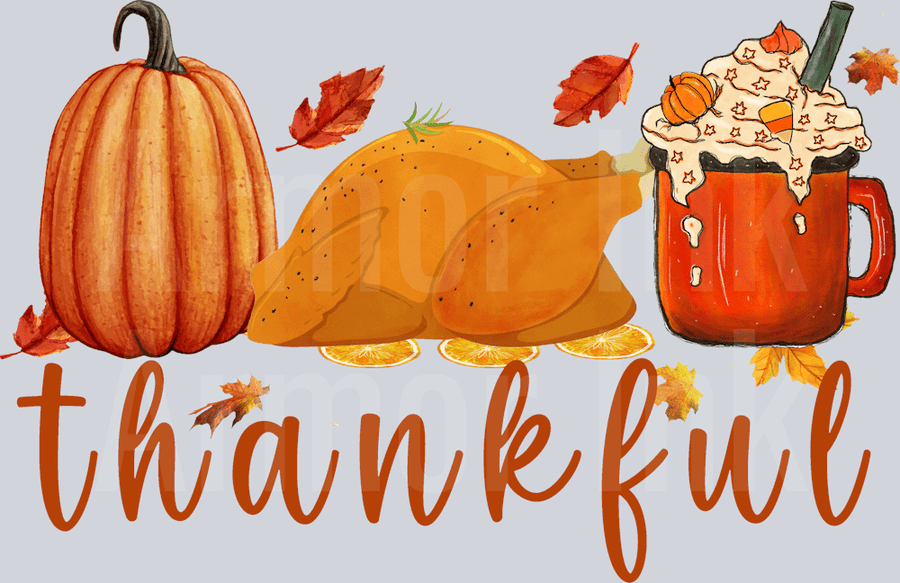 Thankful DTF transfer