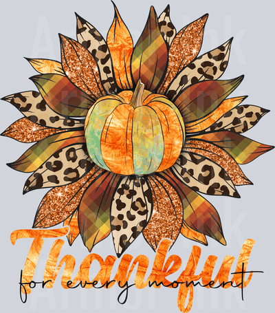 Thankful Every Moment DTF transfer