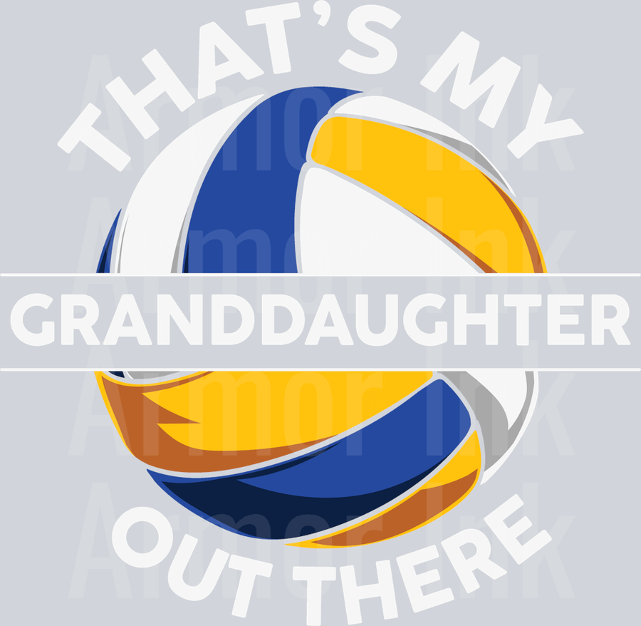 That's My Granddaughter Out There DTF transfer