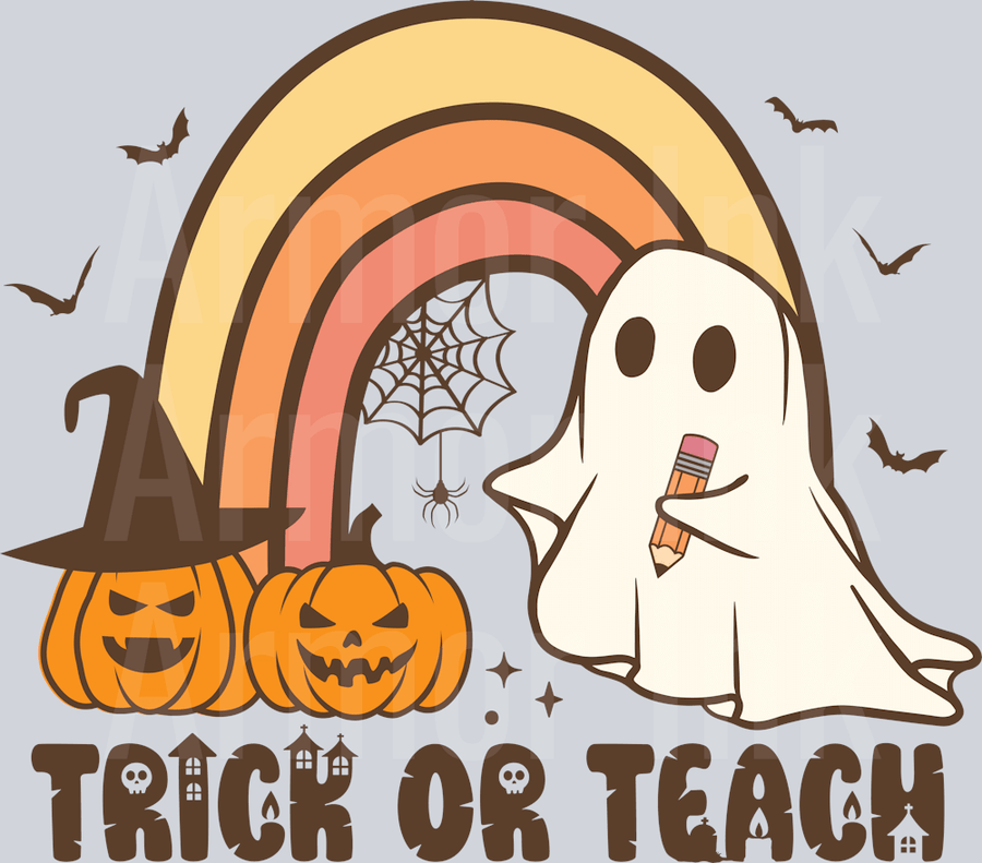 Trick Or Teach DTF transfer