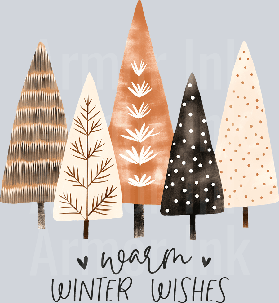 Warm Winter Wishes DTF transfer