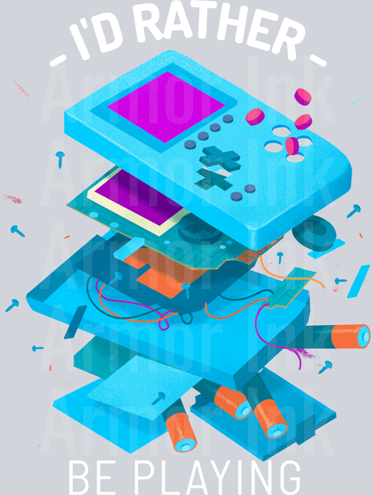 Gameboy Stack DTF transfer