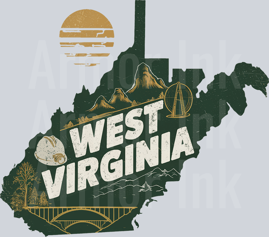 West Virginia DTF transfer