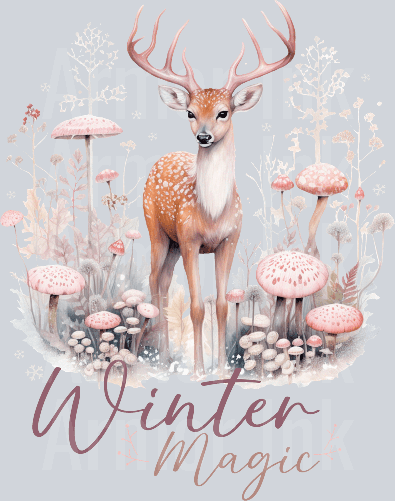Winter Magic DTF transfer