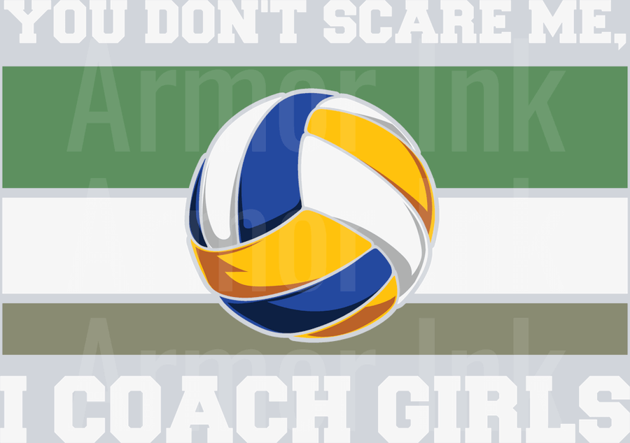 You Don't Scare Me I Coach Girls DTF transfer