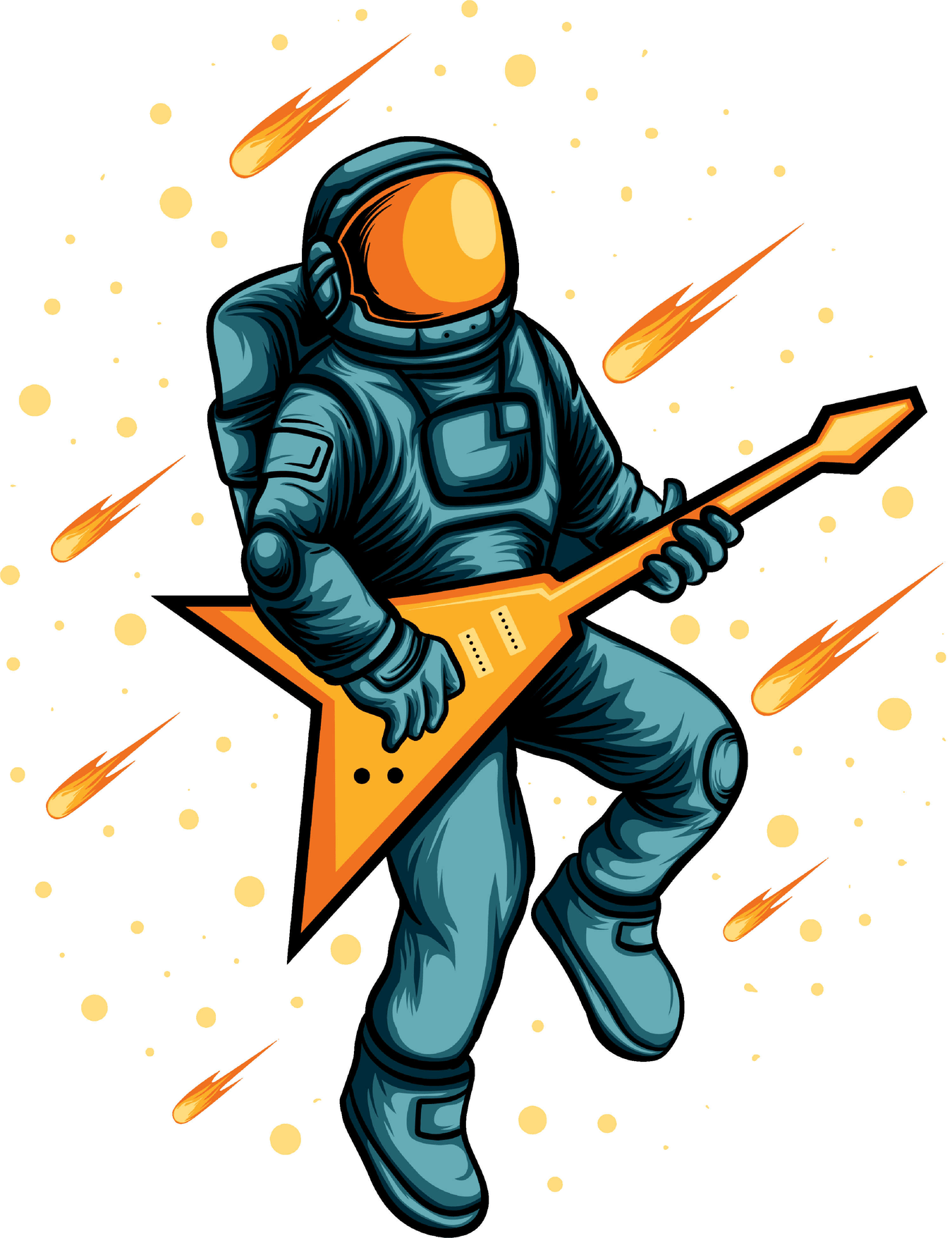 Astronaut DTF Transfers - Armor Ink