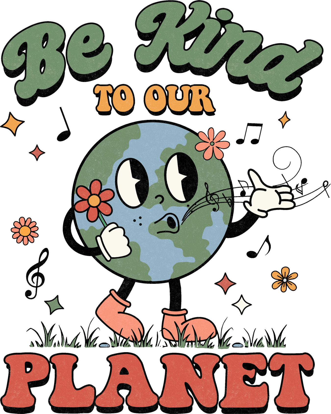 Earth Day DTF Transfers - Armor Ink