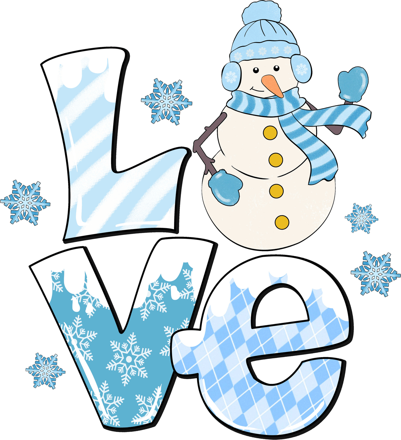 Winter DTF Transfers - Armor Ink