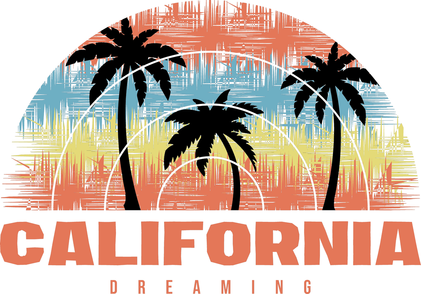 California Surfing DTF Transfers - Armor Ink