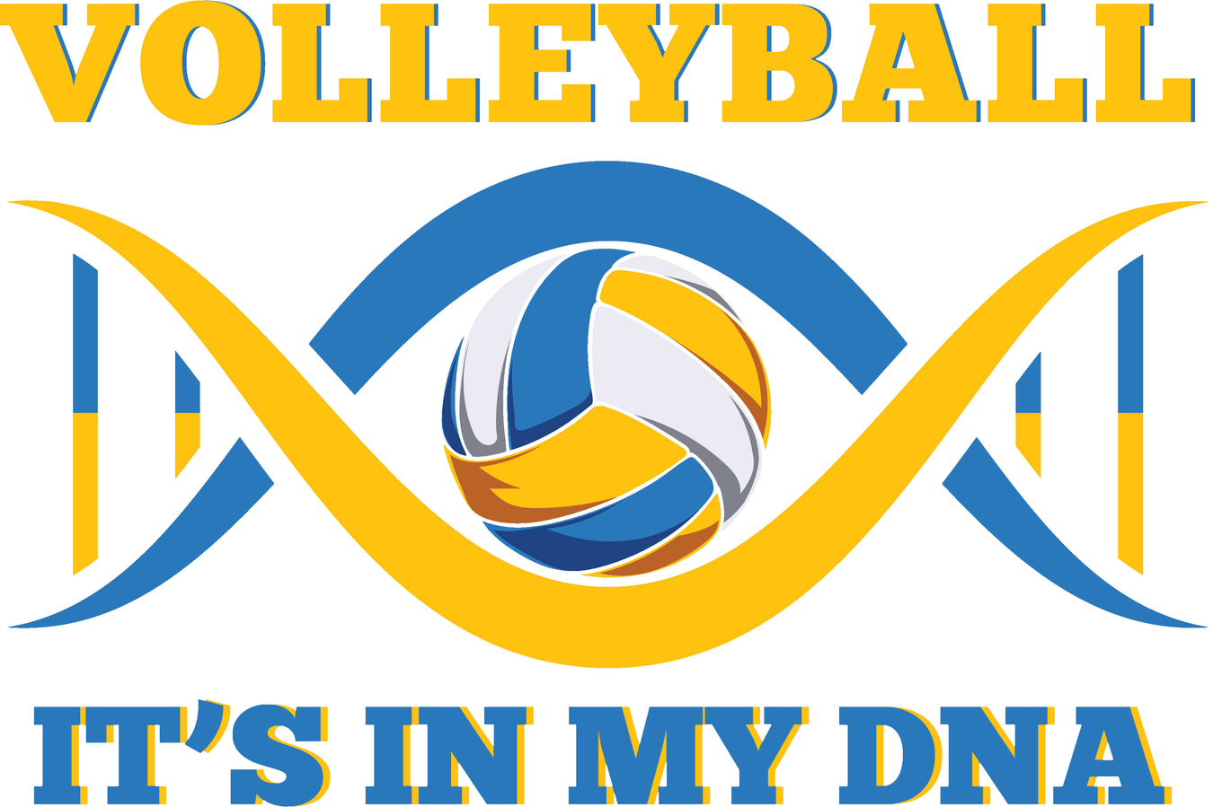 Volleyball DTF Transfers - Armor Ink