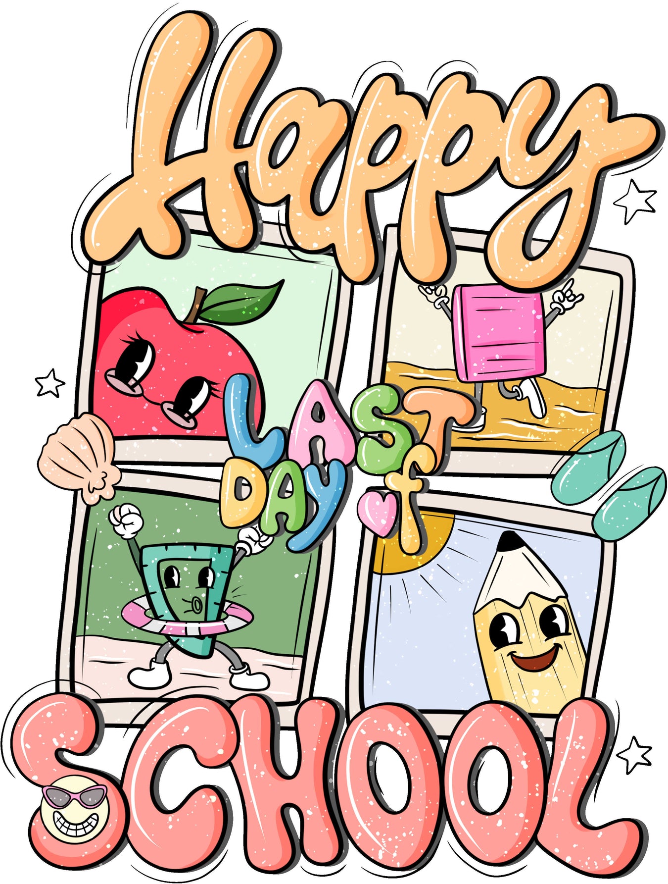 Last Day Of School DTF Transfers - Armor Ink