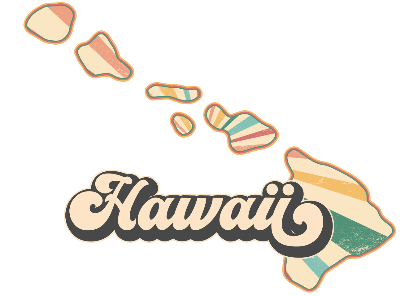 Hawaii DTF Transfers - Armor Ink