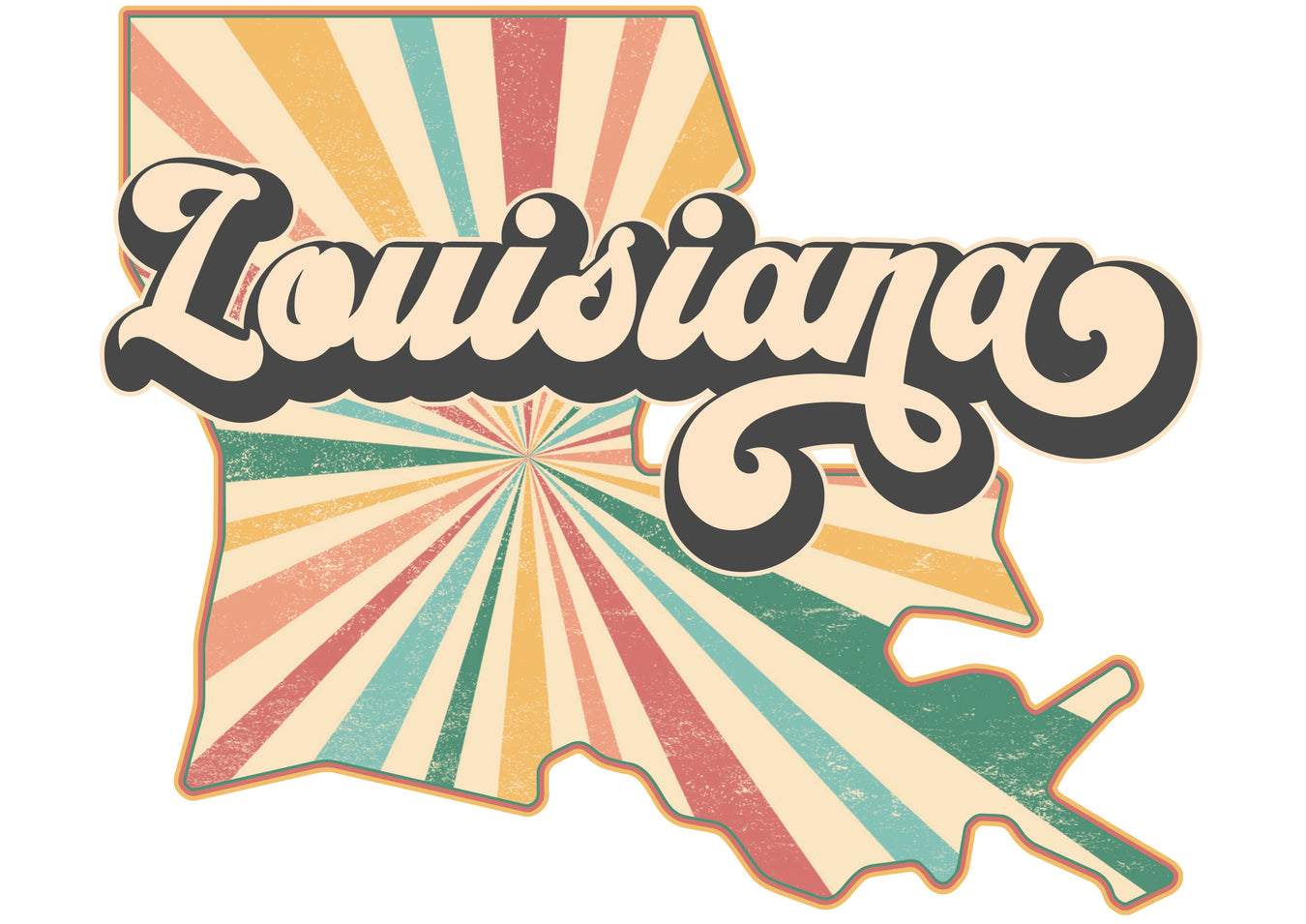 Louisiana DTF Transfers - Armor Ink