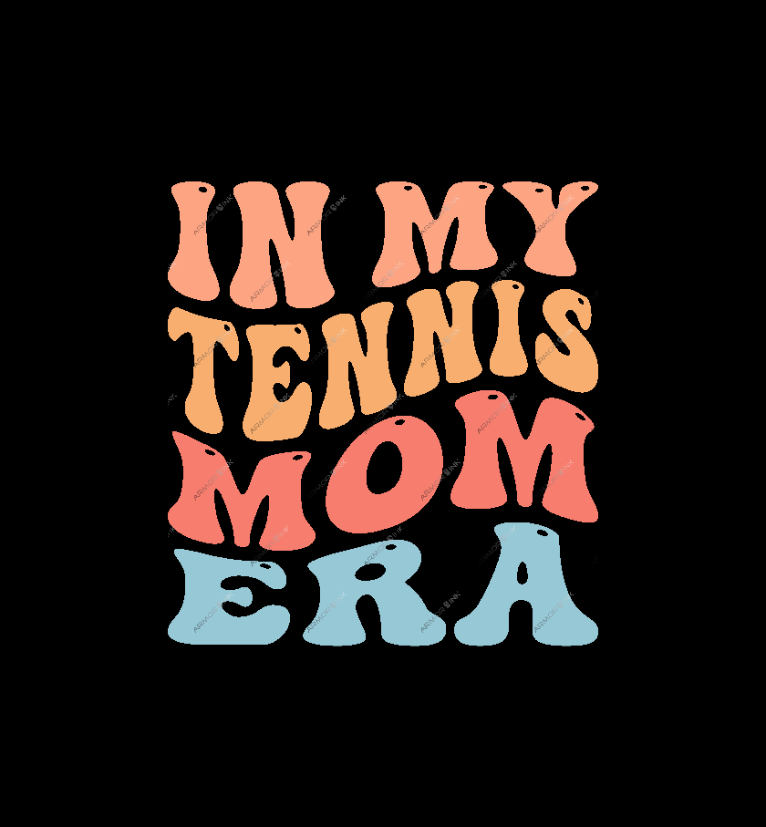 Tennis Mom DTF Transfers