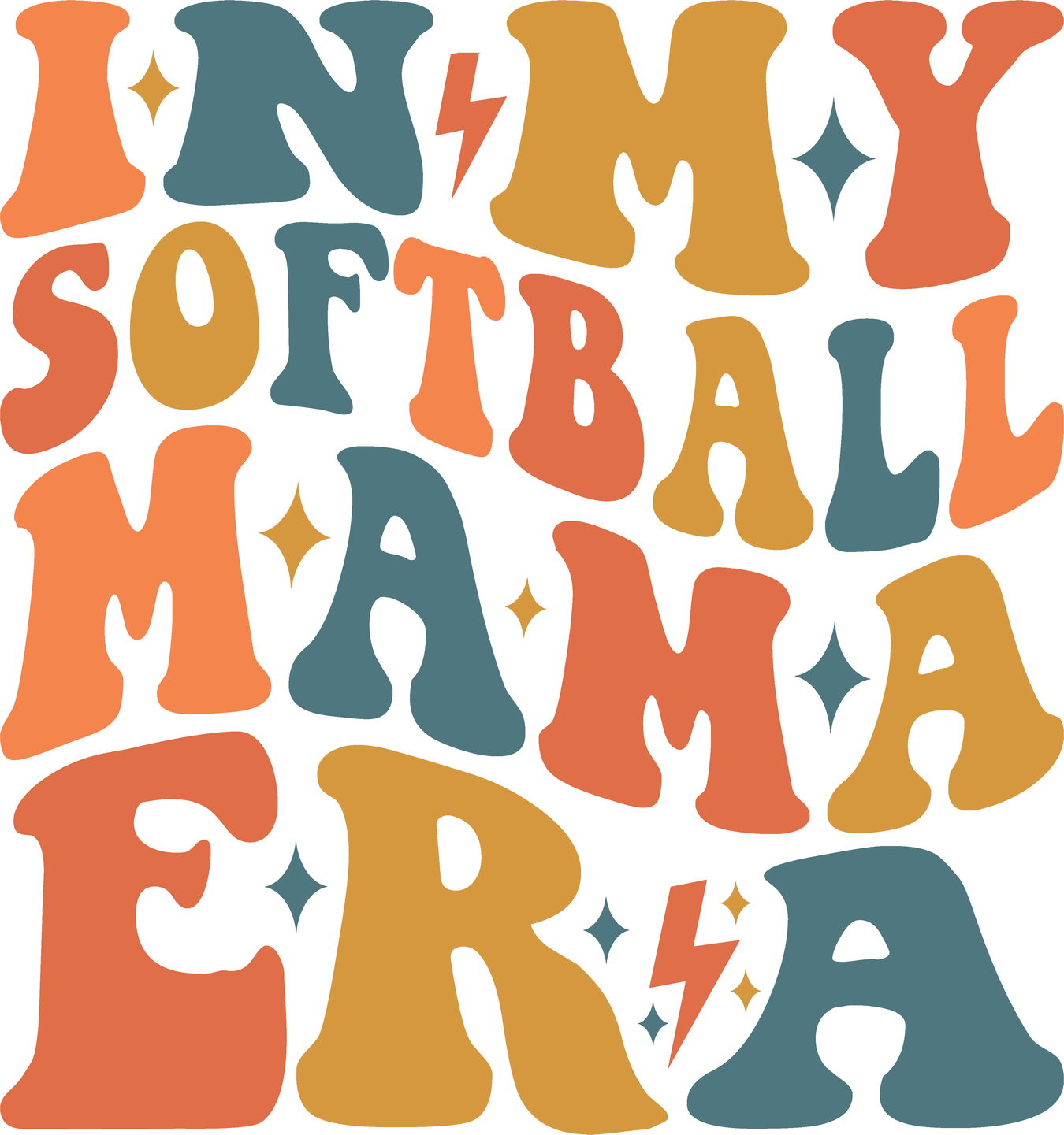 Softball Mom DTF Transfers - Armor Ink