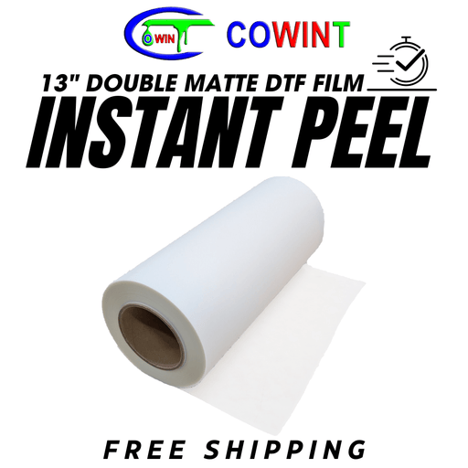 13 Double Matte DTF Film - Instant Peel - Cowint