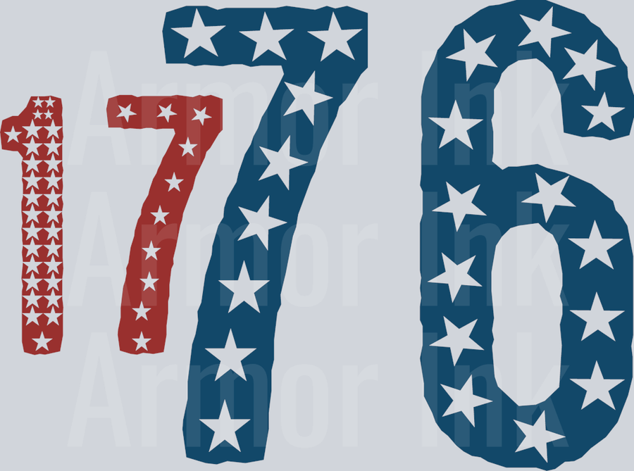 1776 DTF transfer