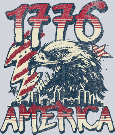 1776 America DTF transfer