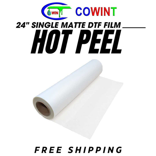 24 DTF Film Hot Peel Single Matte