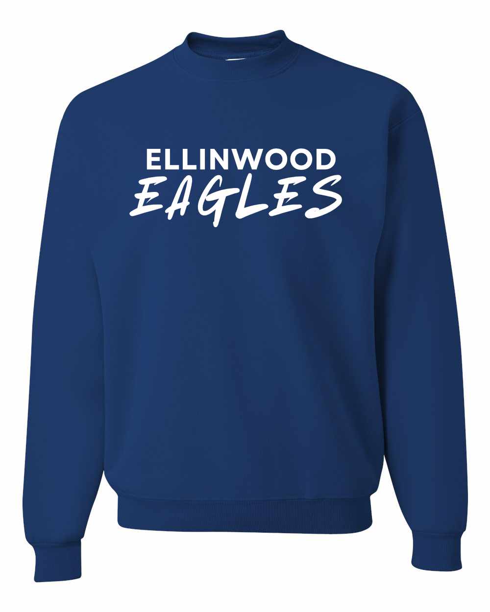 Ellinwood Eagles sweatshirt front view
