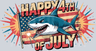 4th Of July Shark