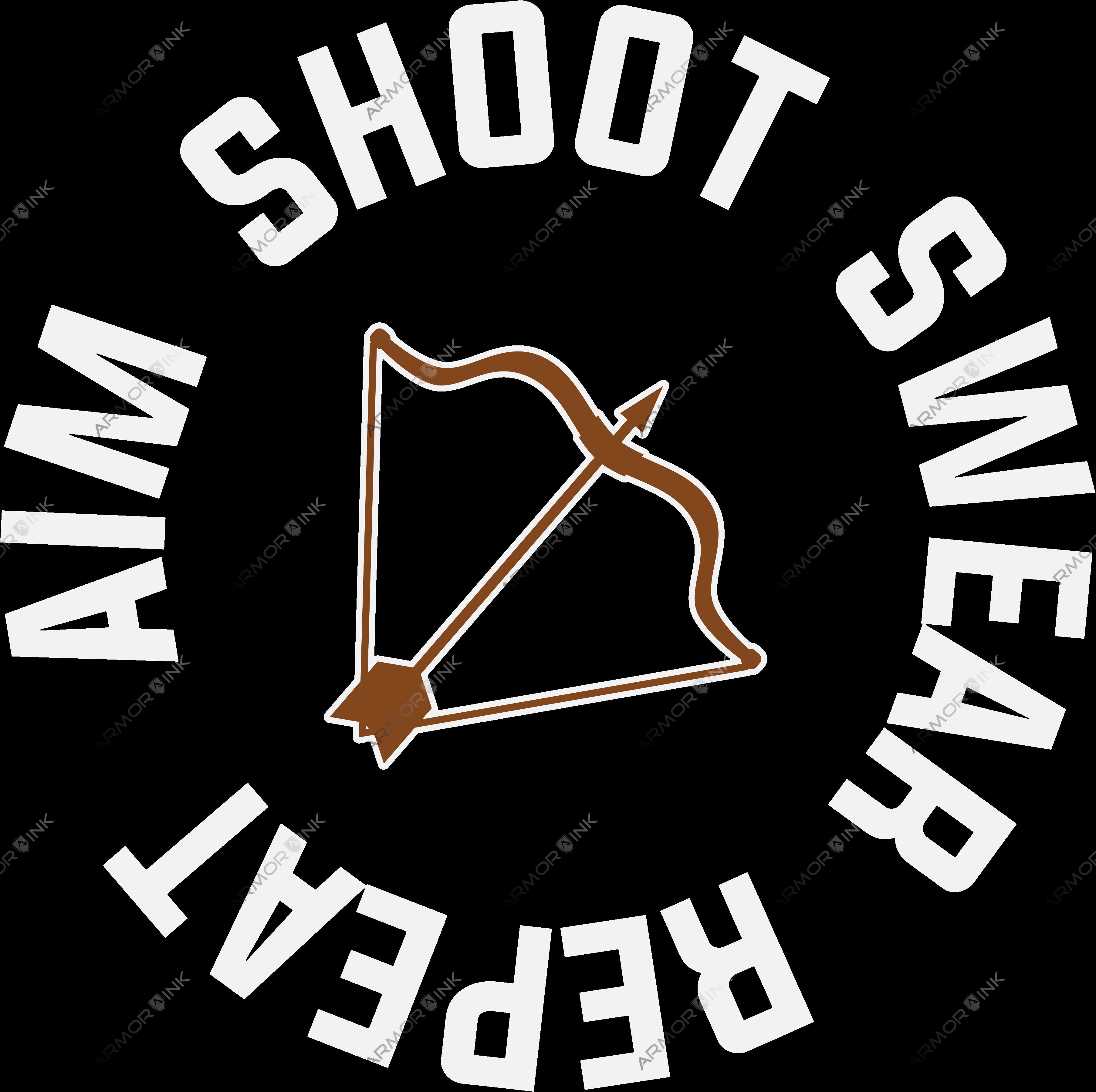 Aim Shoot Swear Transfer