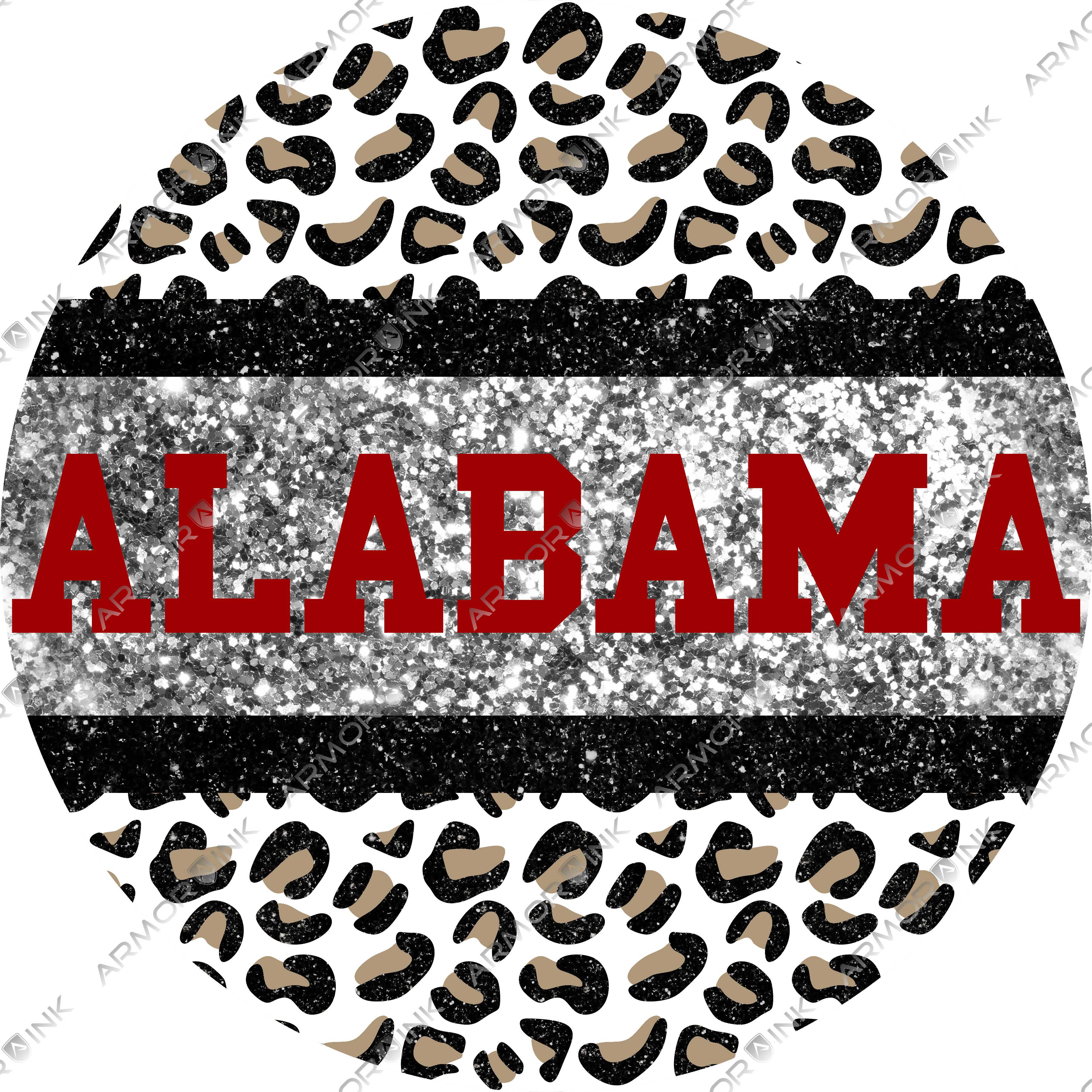 Alabama Leopard DTF Transfer