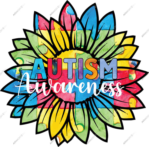 Autism Awareness DTF Transfer