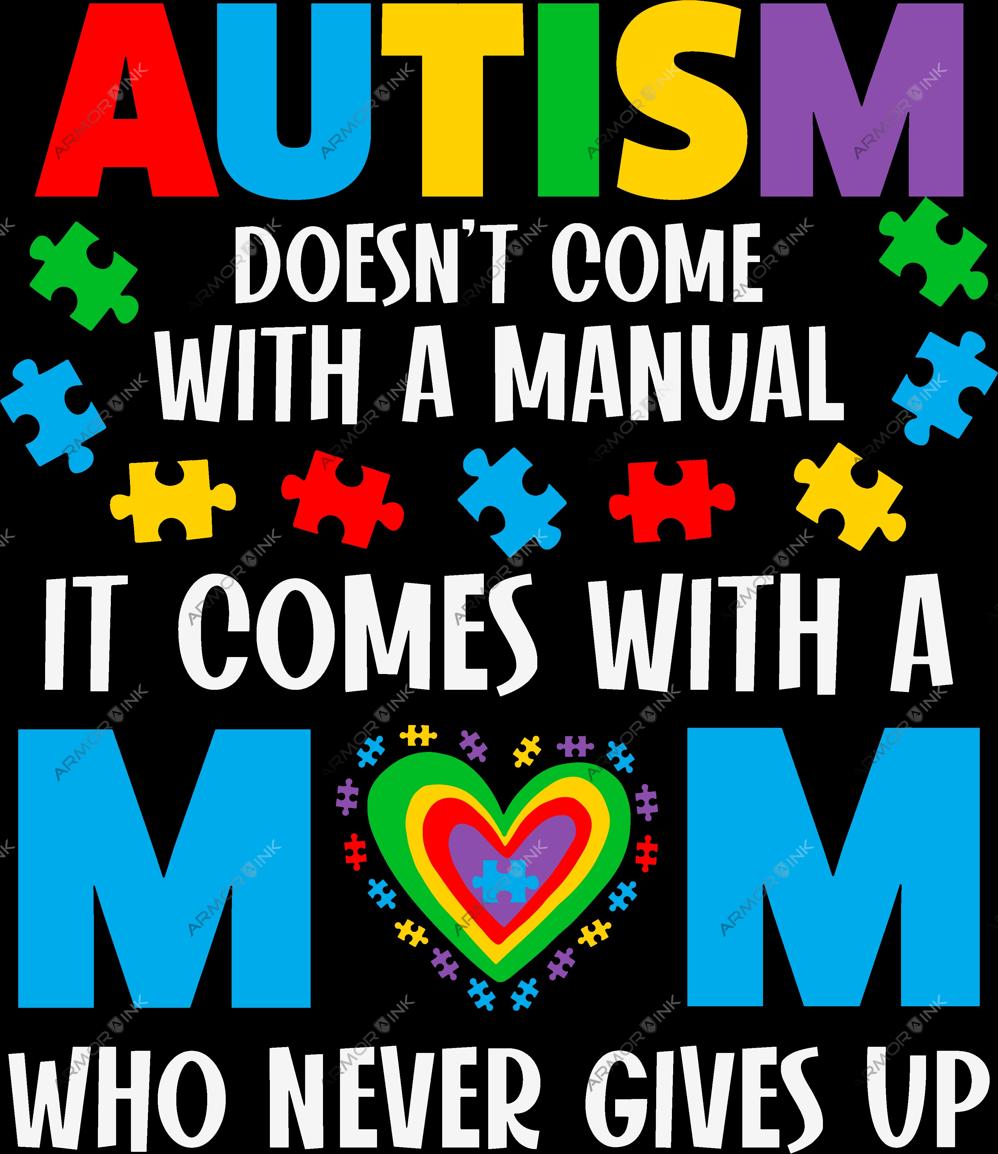 Autism Awareness Mom DTF Transfer