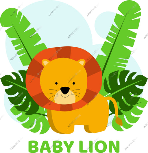 Baby Lion DTF Transfer