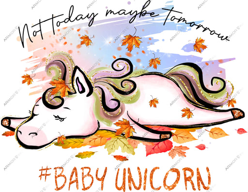 Baby Unicorn DTF Transfer