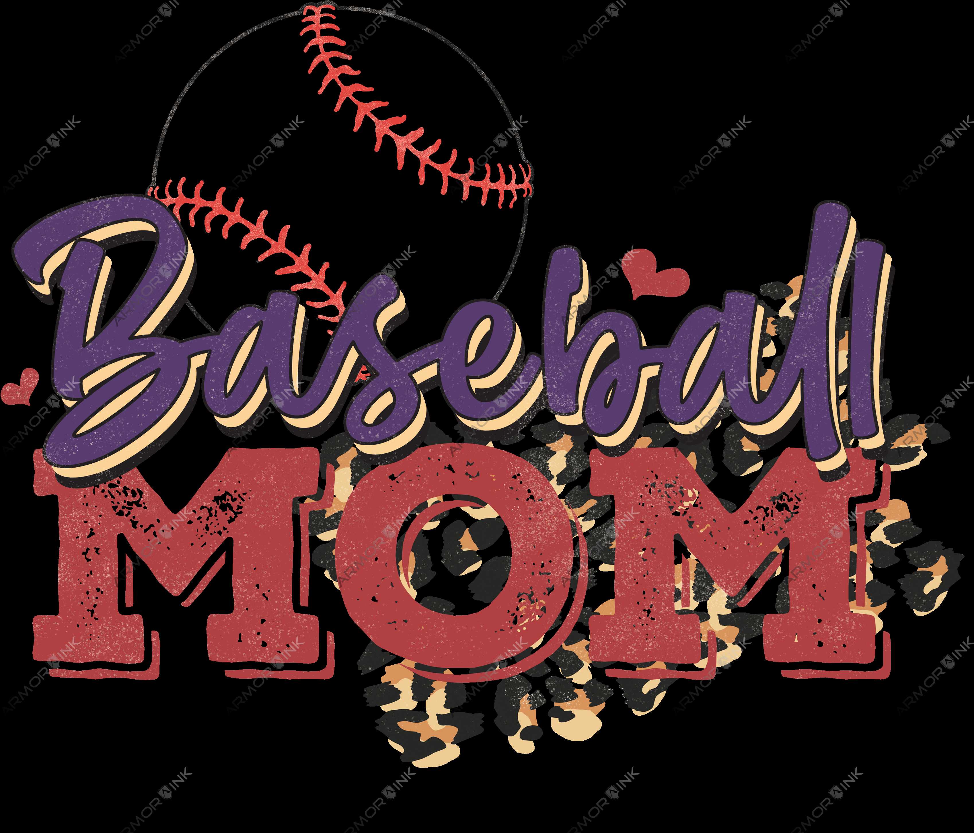 Baseball Mom DTF Transfer